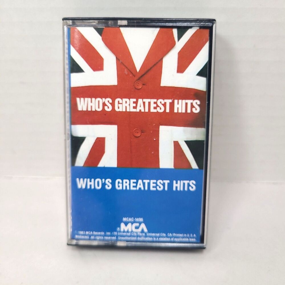 The Who- The Who's Greatest Hits- Cassette 1983- MCA Records MCAC-1496 Vintage